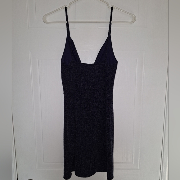 Navy Bodycon Sweater Dress - Picture 7 of 8